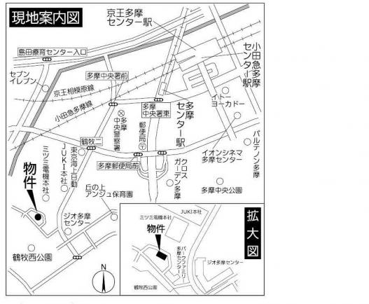 現地案内図