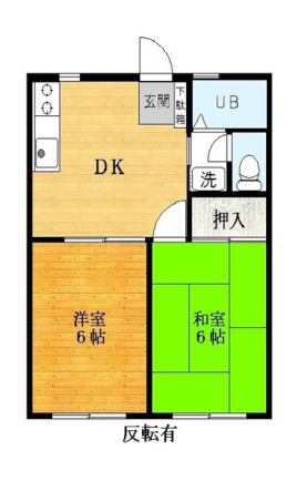 間取り図・反転有
